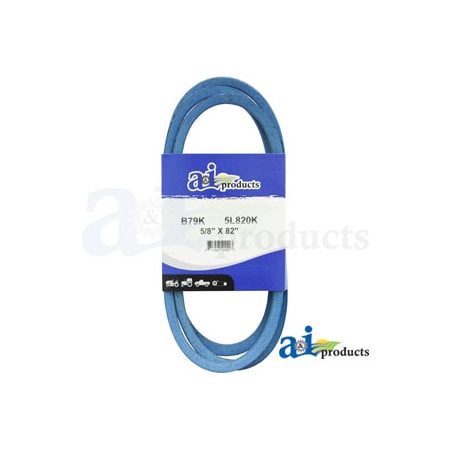 A & I Products Aramid Blue V-Belt (5/8" X 82" ) 13" x1.7" x1.7" A-B79K